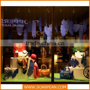 Hanging Acrylic Artificial Leaves for Store Decoration thumbnail-2