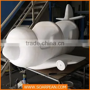 Custom Fiberglass Model Airplane Sculpture thumbnail-2