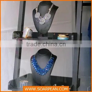 Advertising Fiberglass Necklace Mannequin Fashion Necklace Stand thumbnail-1
