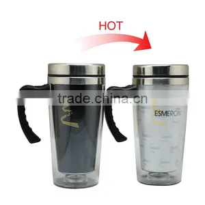 Top Quality Stainless Steel Double Wall Water Bottle With Magic Design thumbnail-2