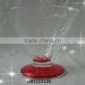 Painted Color Ice Cream Glass Cup thumbnail-1