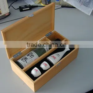 Wooden Wine Box for 3 Bottles thumbnail-4