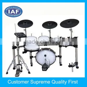 Factory Custom 3-zone ABS Plastic Electronic Drum Set thumbnail-1