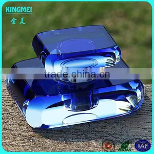 Crystal Bottle Car Perfume Seat Auto Vehicle Incense Seat Car Perfume Holder Decorate Car Air Freshener thumbnail-2