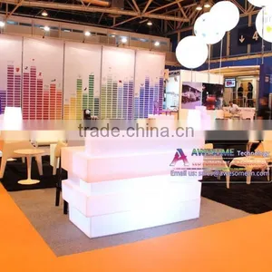 2017 Portable Bar Light up Led Furniture for Sale thumbnail-1
