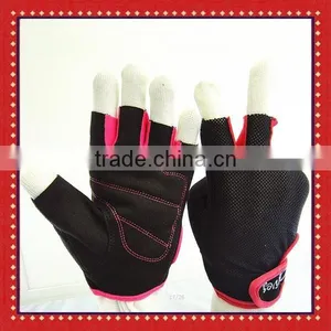 Women Fingerless Workout Gloves thumbnail-2
