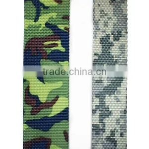 Printing Custom Polyester Webbing for High Quality, Wholesale Polyester Webbing for Bag Shoulder Straps, Custom Pattern thumbnail-1
