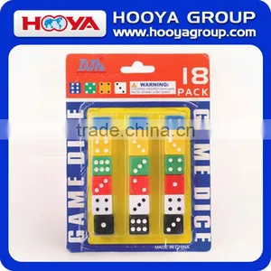Plastic Dice / Poker Dice / Games Dices thumbnail-1