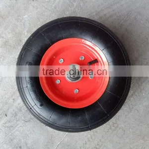 13inch Line Pattern Pneumatic Wheel 4.00-6 thumbnail-1