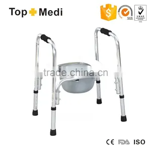 TOPMEDI Walking Aid With Commode Chair thumbnail-1