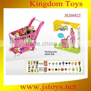 2015 New Type Plastic Toy Shopping Cart in China thumbnail-1