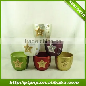 Colorful Home Decorative Garden Ceramic Flower Pot thumbnail-4