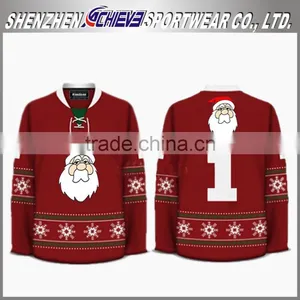 Custom Team Design Usa Hockey Jersey Shirts thumbnail-1