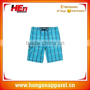 Hongen Apparel New Style OEM Beach Clothing 100% Polyester Fabric Sublimated Men's Board Short Best New Style Blank Board Shorts thumbnail-1