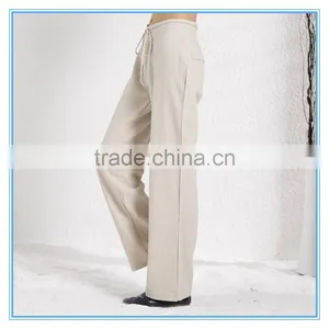 Linen Fabric Casual Women 's Fashion Pants thumbnail-2