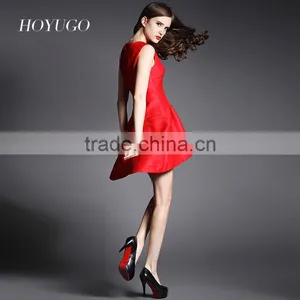 2015 Maxi Dress Women Sleeveless Red Sweet Dress Hot Sexy Women Fashion Without Dress thumbnail-4