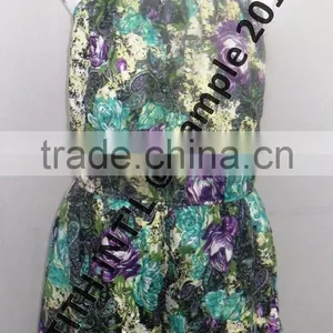 SUMMER PRINTED SHORT JUMPSUITS thumbnail-5