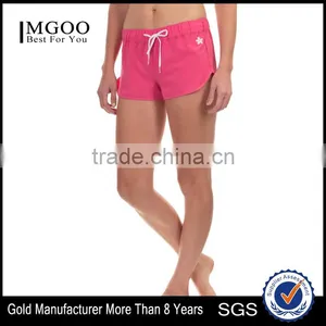 MGOO 100% Polyester Dry Fit Fabric Shorts Women Summer Running Gym Fitness Sports Pants thumbnail-1