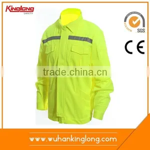 Raincoat Factory OEM Safety Rain Coats With Reflective Tape thumbnail-1