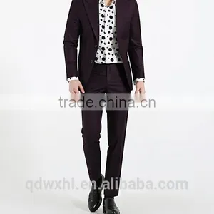 2017 High Quality Latest Design Bespoke Men Wedding Suits for Groom thumbnail-2