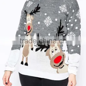 Beautiful Christmas Sweater Designs for Women 2016 thumbnail-3