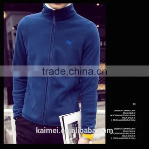 Good Quality Wholesale Customized Unisex Zipper Jacket Polar Fleece Winter Jacket 100% Polyester thumbnail-1