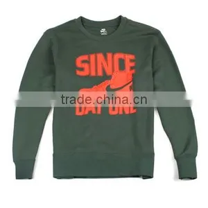 Classic Crewneck Mens Custom Wholesale Knitted Print Sweatshirt Hoodies thumbnail-1
