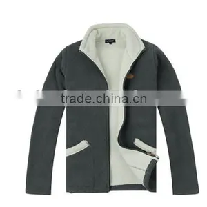 Hotting Selling Winter Jacket Wholesale Collared Blank Thick Camo Fleece KM0567 thumbnail-2