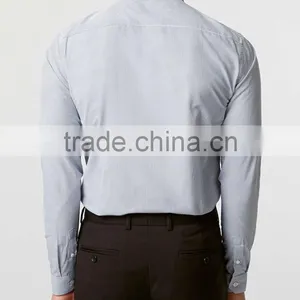 Mixed Stripe Gingham Long Sleeve Smart Shirt thumbnail-4