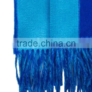 Latest Tassel Pure Mongolian Cashmere Scarf 100% Cashmere Scarf For Women thumbnail-5