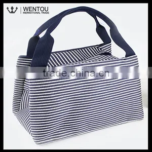 New Fashion Thermal Stripe Lunch Bag thumbnail-2