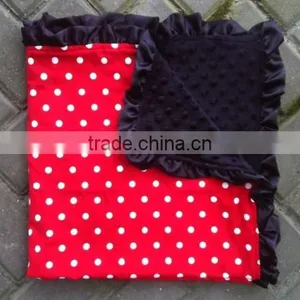 Wholesale Baby Minky Blanket Knitting Baby Minky Blanket Baby Cotton Blanket Minky Dot Baby Blankets Baby Muslin Blanket Swaddle thumbnail-3