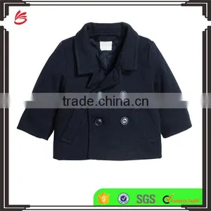 Wool-blend Jacket Boys Clothes Fall 2017 Bomber Jacket Wholesale thumbnail-1