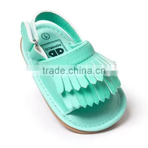 2017 Summer Design, PU Leather Baby Summer Sandals thumbnail-3