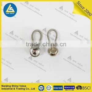 Different Sizes Custom Packing Cheap Metal Collar Extenders for Shirts With Crystal on the Surface thumbnail-6