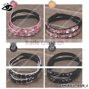 13 Colors Acryic Rhinestone Shoe Straps Decorations Shoe Lace for High Heels thumbnail-3