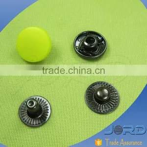 4 Parts Colorful Nylon Cap Press Stud Sewing Snap Buttons for Fur Jacket Coat thumbnail-1