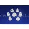 Customized High Electrical Insulation 99.5% Aluminum Oxide / Alumina Ceramic Lampholder thumbnail-1