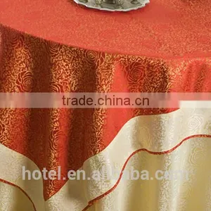 New Woven Table Cloth With Polyester Fabric thumbnail-2