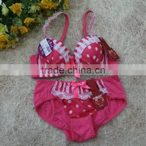 Lovely Girls Sweety Cotton Bra Panty thumbnail-1