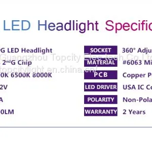 Best Price Auto Car LED H11 Headlight LED IP 65 Waterproof 60W LED Lights Headlight thumbnail-2