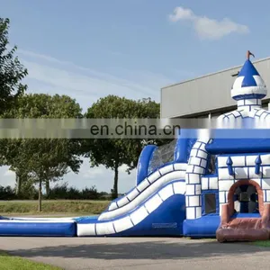 Kids Inflatable Bouncy Castle With Water Slide Clearance thumbnail-1