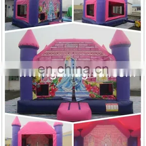 Kids Inflatable Princess Castle Inflatable Castle Bounce Inflatable Castle thumbnail-1