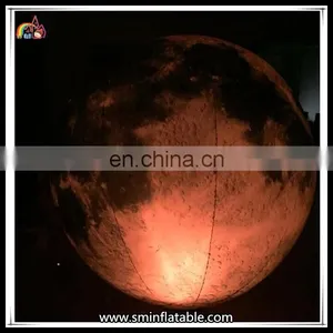 Festival Best !!! Inflatable LED Ball With Light Inside Lighting Planets Balloon Decoration thumbnail-5