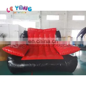 Double Inflatable PVC Soft Folding Sofa Living Room Furniture thumbnail-1
