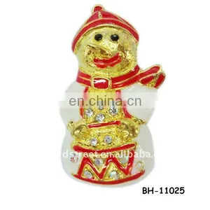 Women's Fashion Jewelry Alloy Christmas Tree Brooch thumbnail-1