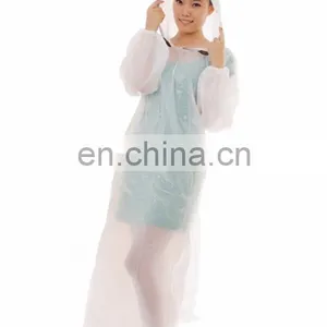 Clear Cheap Disposable Waterproof Plastic Raincoats thumbnail-5