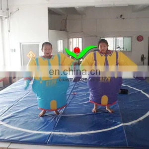 Hot Sale Commercial Grade PVC Tarpaulin Brand Kids Sumo Wrestling Suits for Sale thumbnail-1
