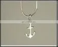 Anchor Design High Quality Silver Pendant thumbnail-1