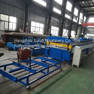 Roll Forming Machine IBR Roof Panel Trapezoidal Roofing Sheet Roll Forming Line Metal Profile Machines thumbnail-1